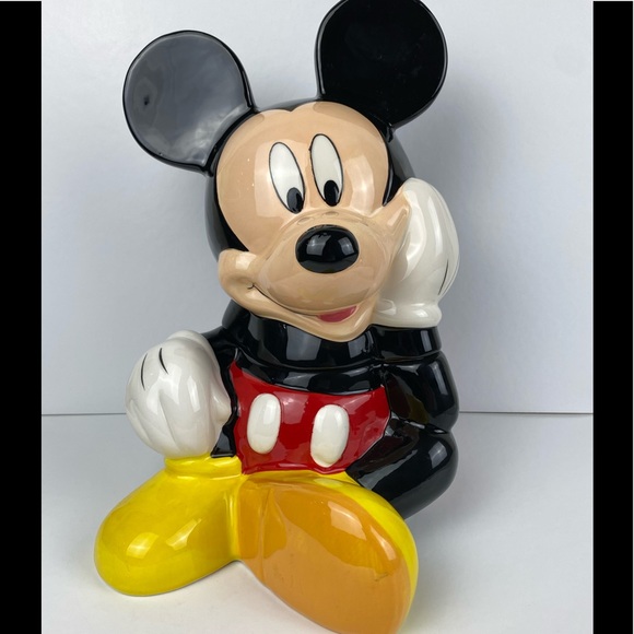 Mickey Mouse Cookie Jar. New